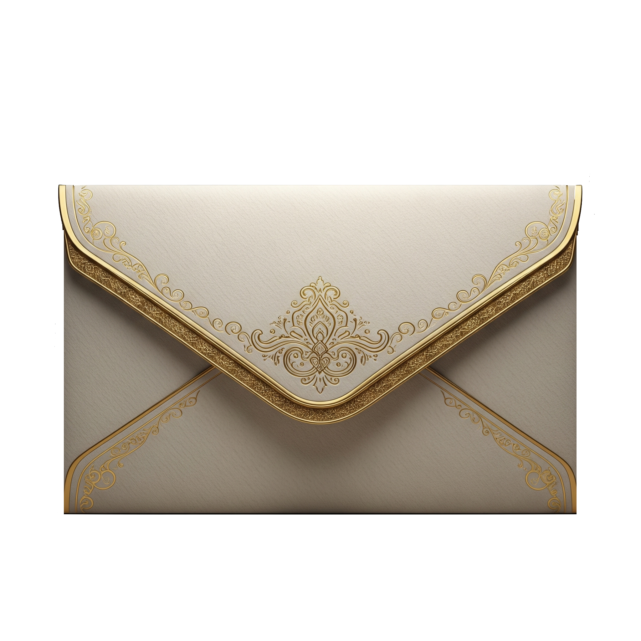Envelope Dourado Fechado